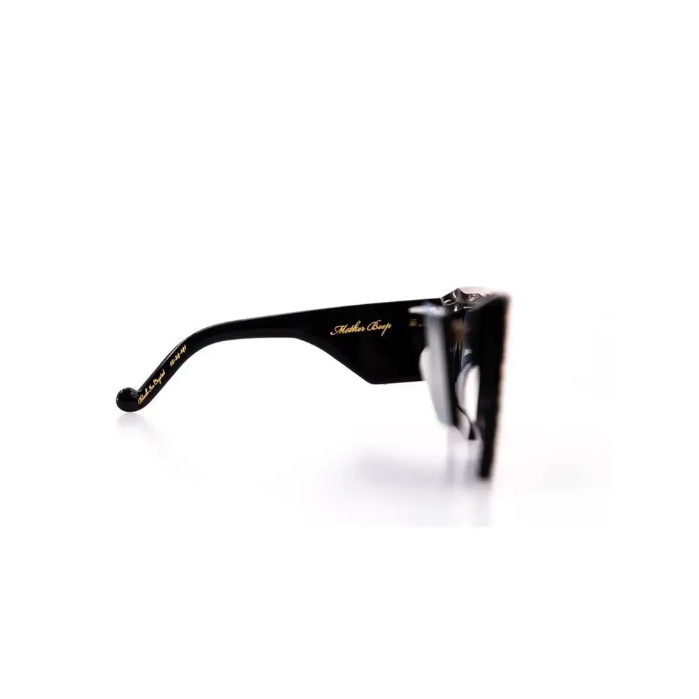 New Anna Karin Karlsson Mother Beep Black Crystal Sunglasses Authentic